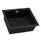 Ruvati Sink, Granite Composite, 17.33" W x 21.25" L x RVG2022BK - alternate 1